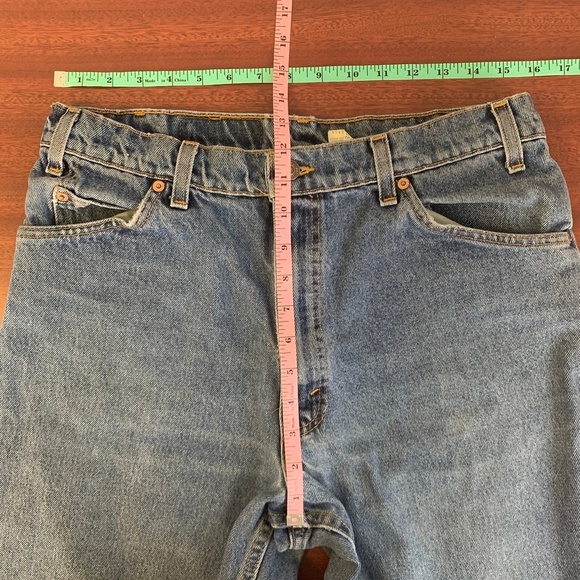 Vintage Men's Levi's 550 Mom Jeans Orange Tag - Picture 2 of 8